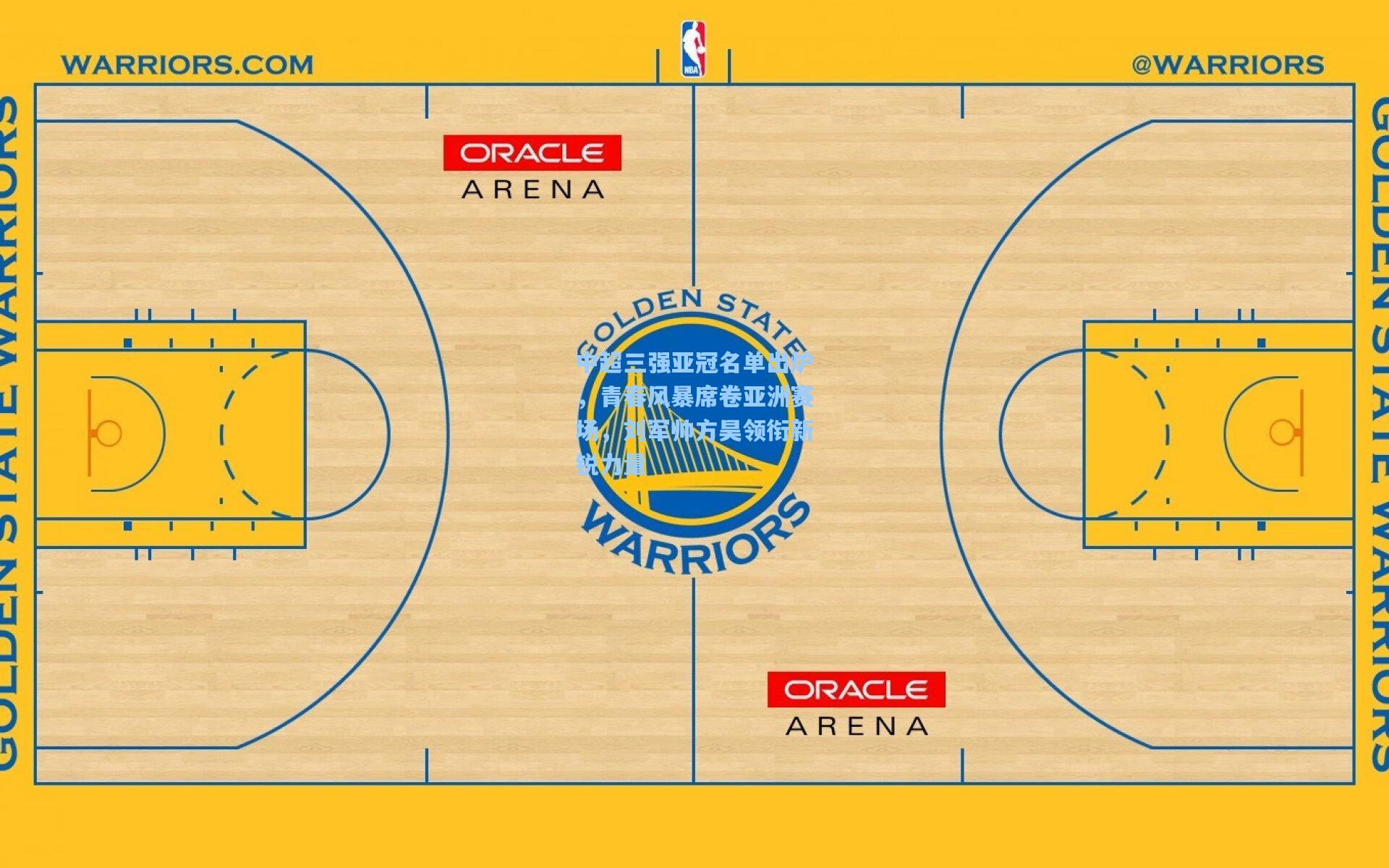 中超三强亚冠名单出炉,青春风暴席卷亚洲赛场,刘军帅方昊领衔新锐力量